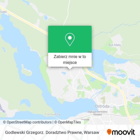 Mapa Godlewski Grzegorz. Doradztwo Prawne