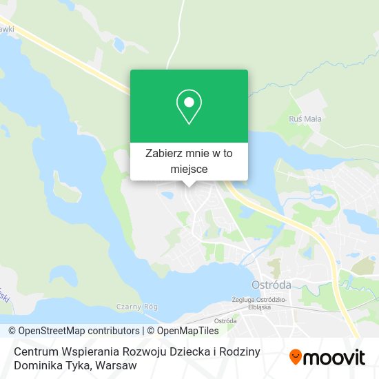 Mapa Centrum Wspierania Rozwoju Dziecka i Rodziny Dominika Tyka