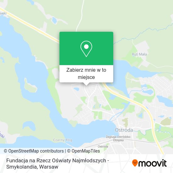 Mapa Fundacja na Rzecz Oświaty Najmłodszych - Smykolandia