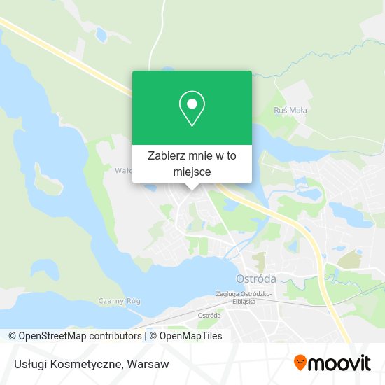 Mapa Usługi Kosmetyczne