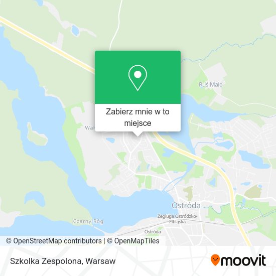 Mapa Szkolka Zespolona