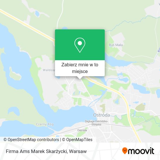 Mapa Firma Ams Marek Skarżycki