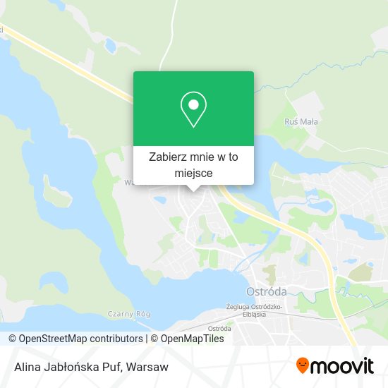 Mapa Alina Jabłońska Puf