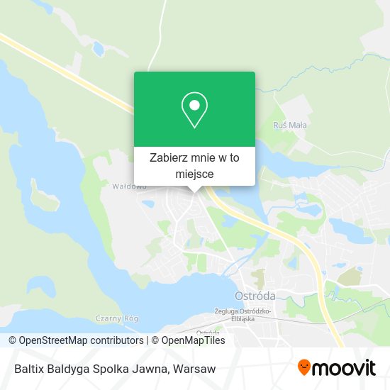 Mapa Baltix Baldyga Spolka Jawna