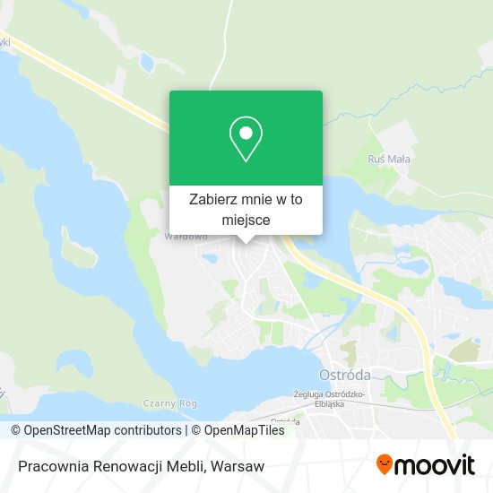 Mapa Pracownia Renowacji Mebli