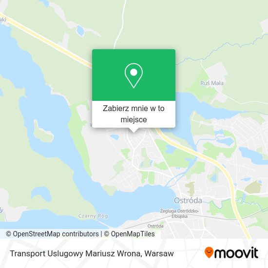 Mapa Transport Uslugowy Mariusz Wrona