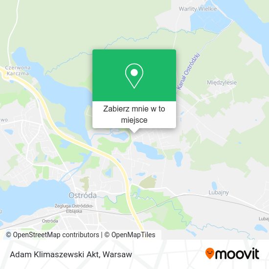 Mapa Adam Klimaszewski Akt