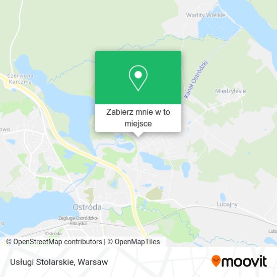 Mapa Usługi Stolarskie