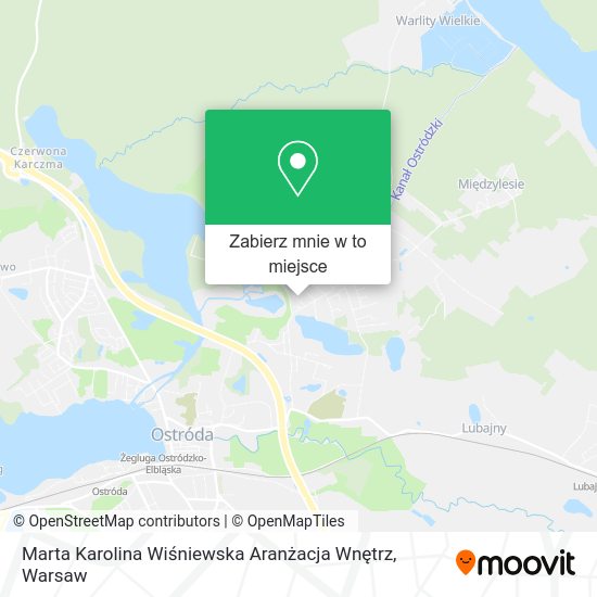 Mapa Marta Karolina Wiśniewska Aranżacja Wnętrz