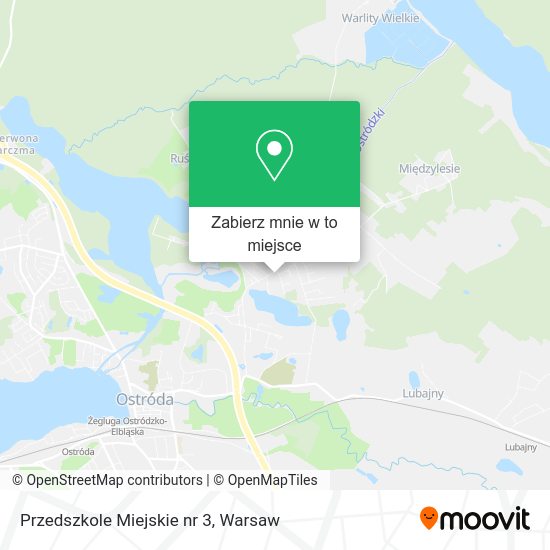 Mapa Przedszkole Miejskie nr 3