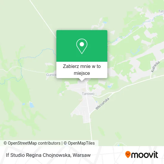 Mapa If Studio Regina Chojnowska