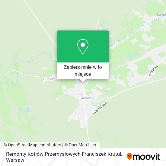 Mapa Remonty Kotłów Przemysłowych Franciszek Krutul