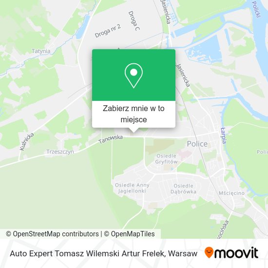 Mapa Auto Expert Tomasz Wilemski Artur Frelek