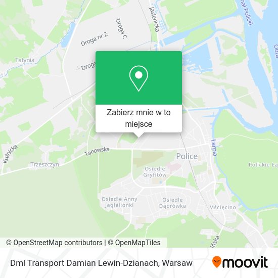 Mapa Dml Transport Damian Lewin-Dzianach