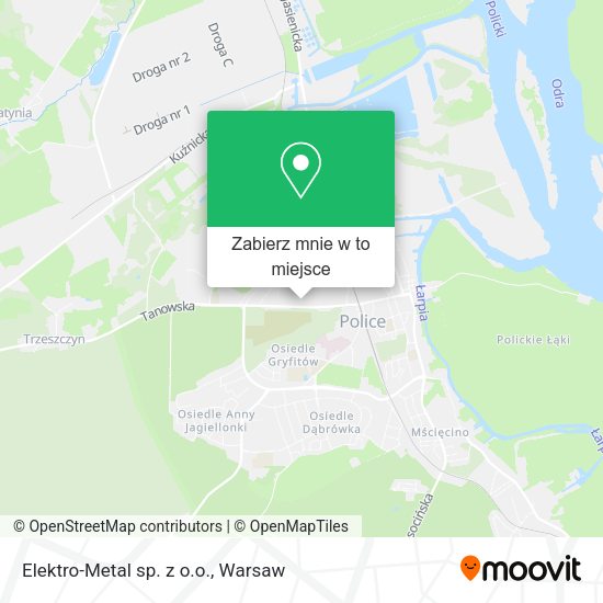 Mapa Elektro-Metal sp. z o.o.