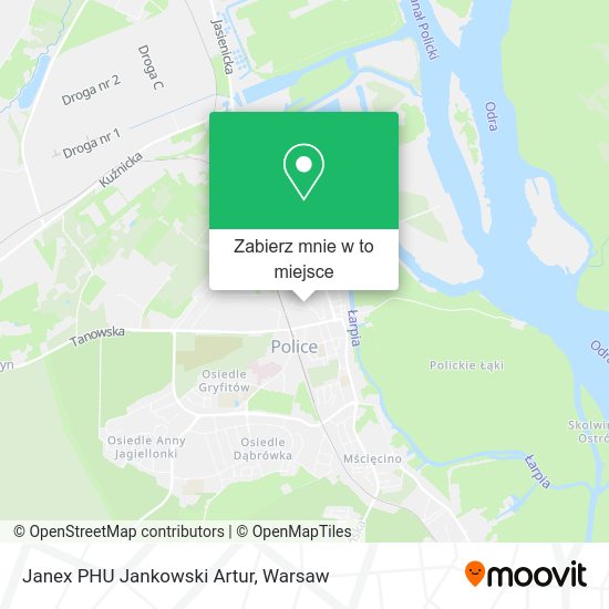 Mapa Janex PHU Jankowski Artur