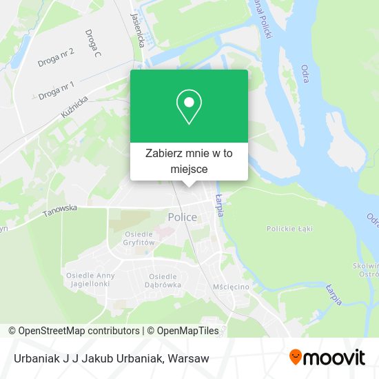 Mapa Urbaniak J J Jakub Urbaniak