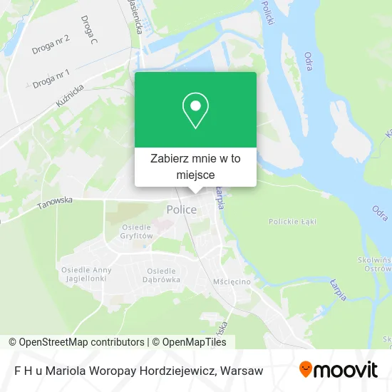 Mapa F H u Mariola Woropay Hordziejewicz