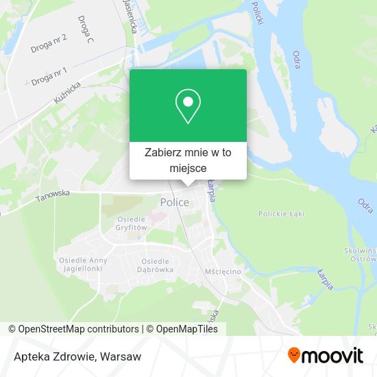 Mapa Apteka Zdrowie