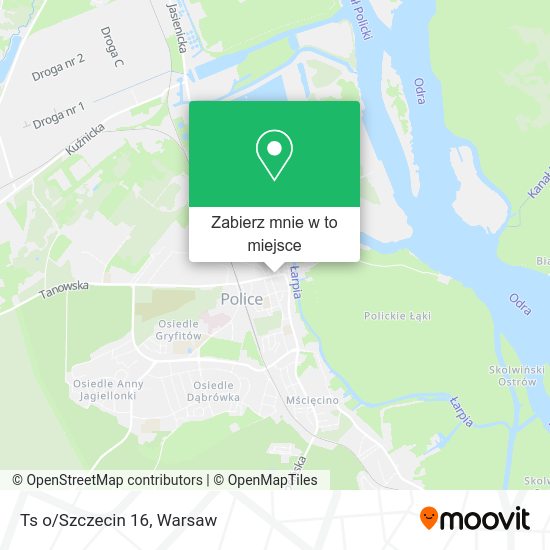 Mapa Ts o/Szczecin 16