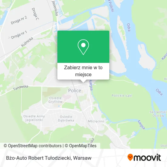 Mapa Bżo-Auto Robert Tułodziecki