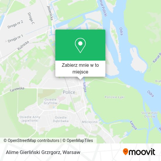 Mapa Alime Gierliński Grzrgorz