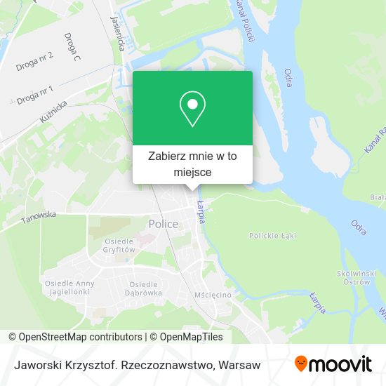 Mapa Jaworski Krzysztof. Rzeczoznawstwo