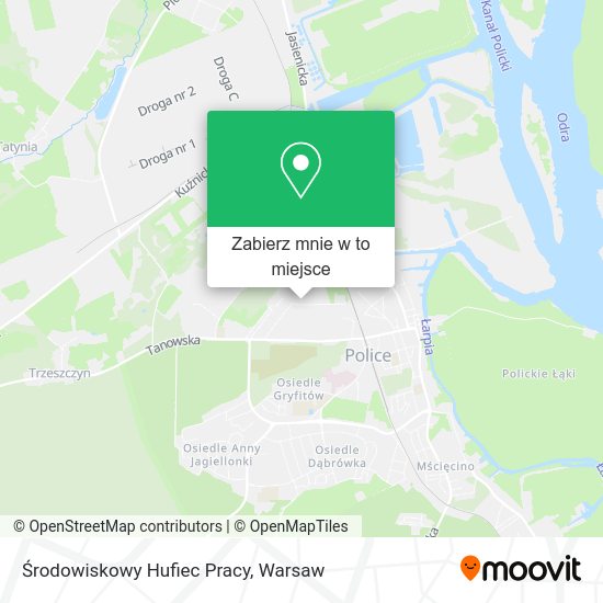 Mapa Środowiskowy Hufiec Pracy