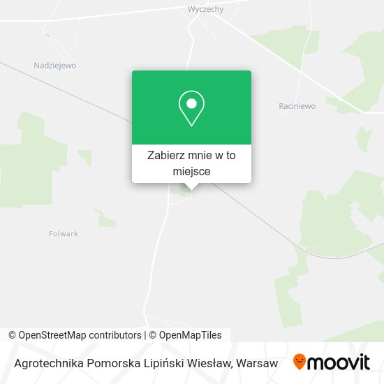 Mapa Agrotechnika Pomorska Lipiński Wiesław