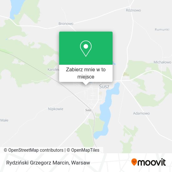 Mapa Rydziński Grzegorz Marcin