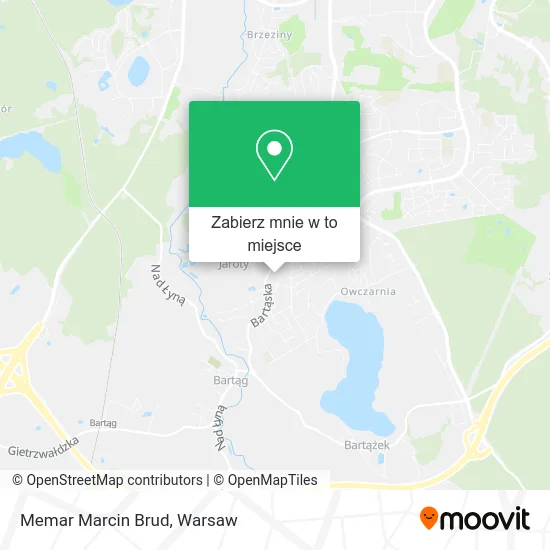 Mapa Memar Marcin Brud