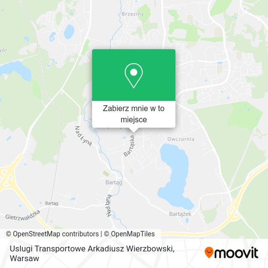 Mapa Uslugi Transportowe Arkadiusz Wierzbowski