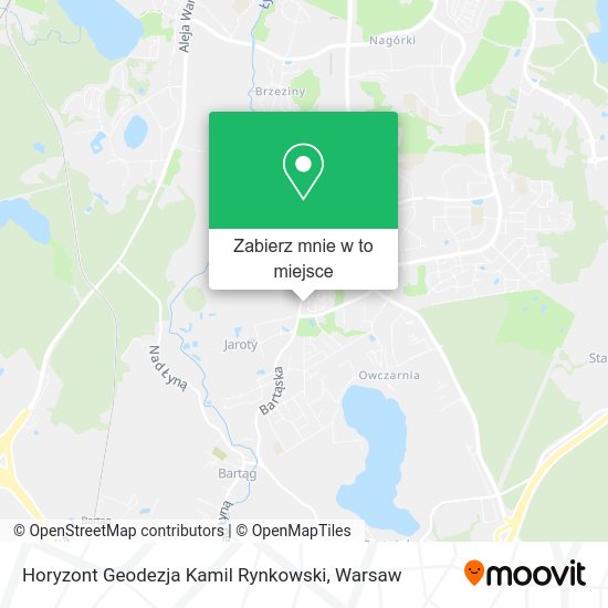 Mapa Horyzont Geodezja Kamil Rynkowski