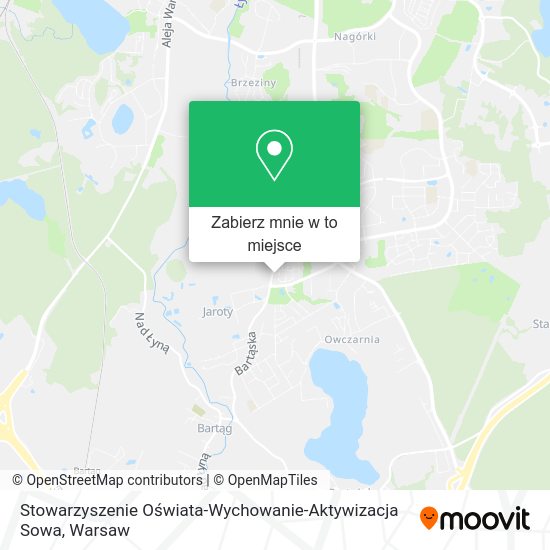 Mapa Stowarzyszenie Oświata-Wychowanie-Aktywizacja Sowa