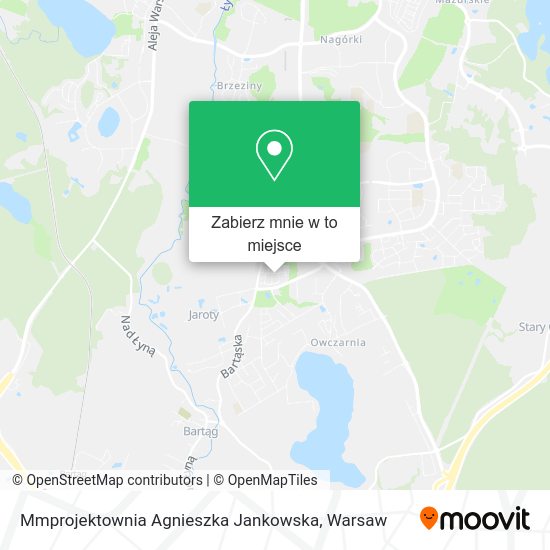 Mapa Mmprojektownia Agnieszka Jankowska