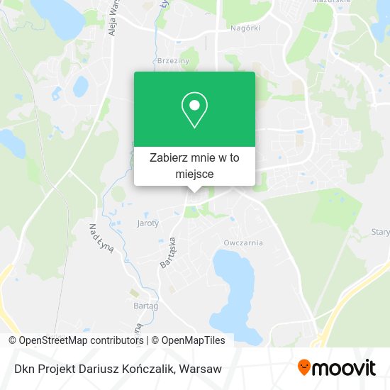 Mapa Dkn Projekt Dariusz Kończalik