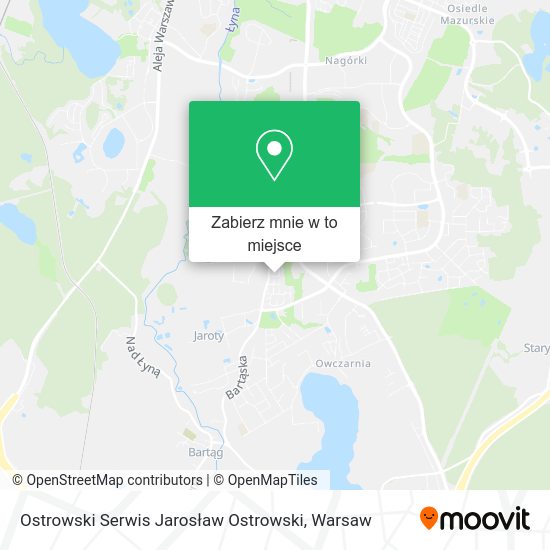 Mapa Ostrowski Serwis Jarosław Ostrowski