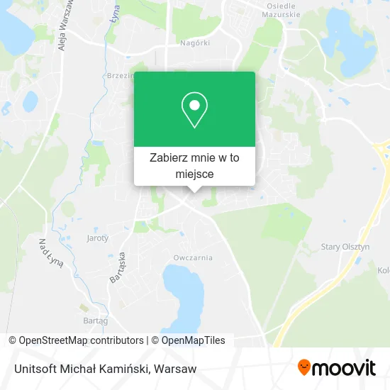 Mapa Unitsoft Michał Kamiński
