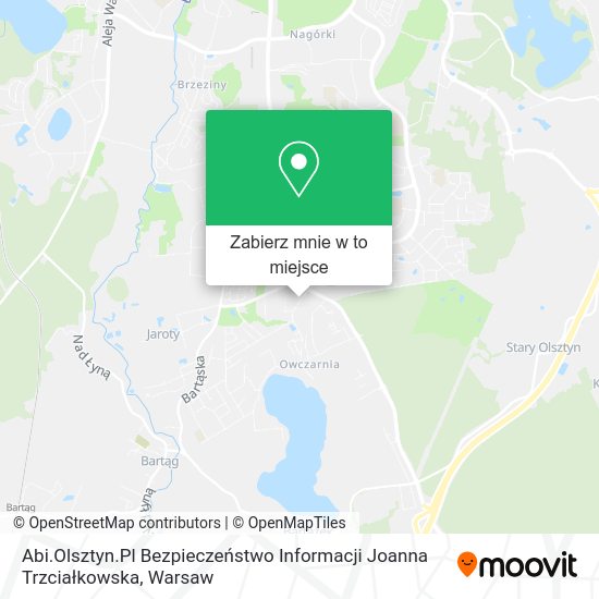 Mapa Abi.Olsztyn.Pl Bezpieczeństwo Informacji Joanna Trzciałkowska