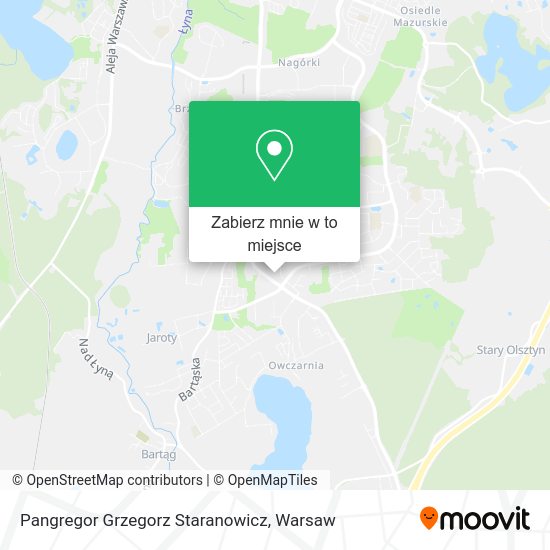 Mapa Pangregor Grzegorz Staranowicz