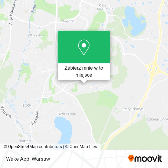 Mapa Wake App