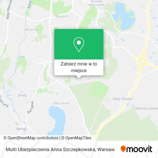 Mapa Multi Ubezpieczenia Anna Szczepkowska