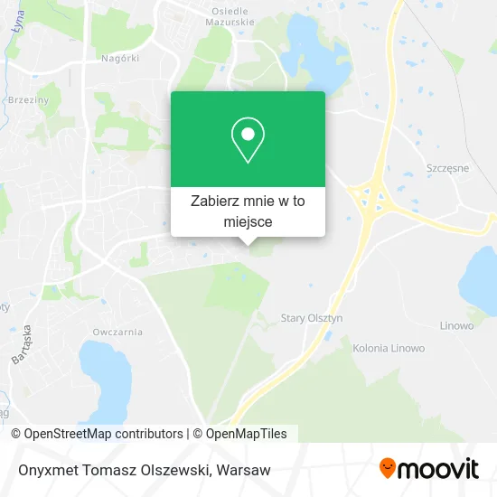 Mapa Onyxmet Tomasz Olszewski
