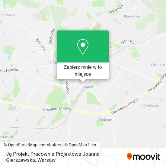 Mapa Jg Projekt Pracownia Projektowa Joanna Gierszewska