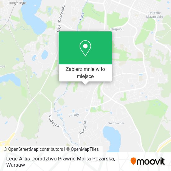 Mapa Lege Artis Doradztwo Prawne Marta Pozarska