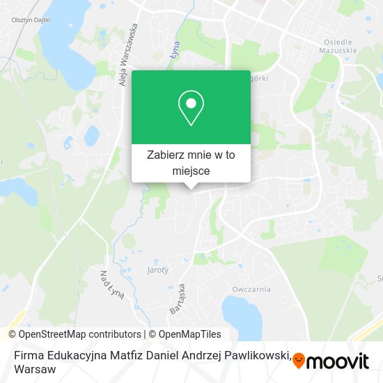 Mapa Firma Edukacyjna Matfiz Daniel Andrzej Pawlikowski