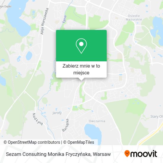 Mapa Sezam Consulting Monika Fryczyńska