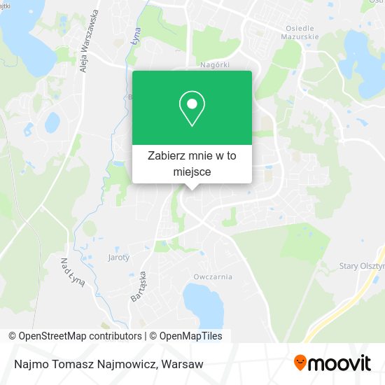 Mapa Najmo Tomasz Najmowicz