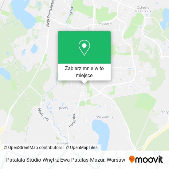 Mapa Patalala Studio Wnętrz Ewa Patalas-Mazur