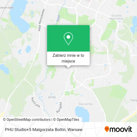 Mapa PHU Studio+5 Malgorzata Boltin